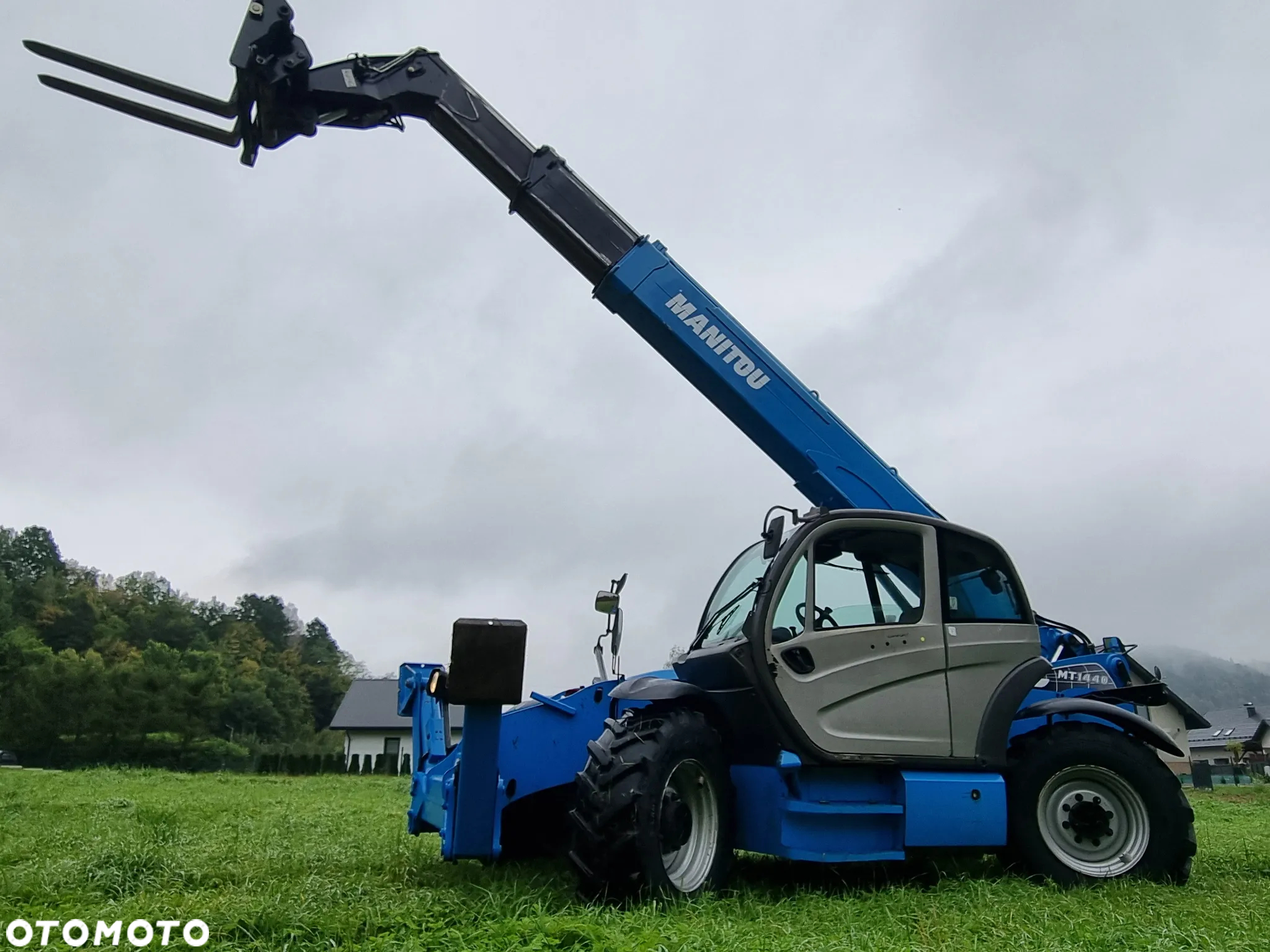 Manitou MT1440 Ładowarka Teleskopowa 14metrów z Norwegii 2017rok 2935mtg Jak Nowa zero zniszczeń luzów wycieków PERKINS - 3