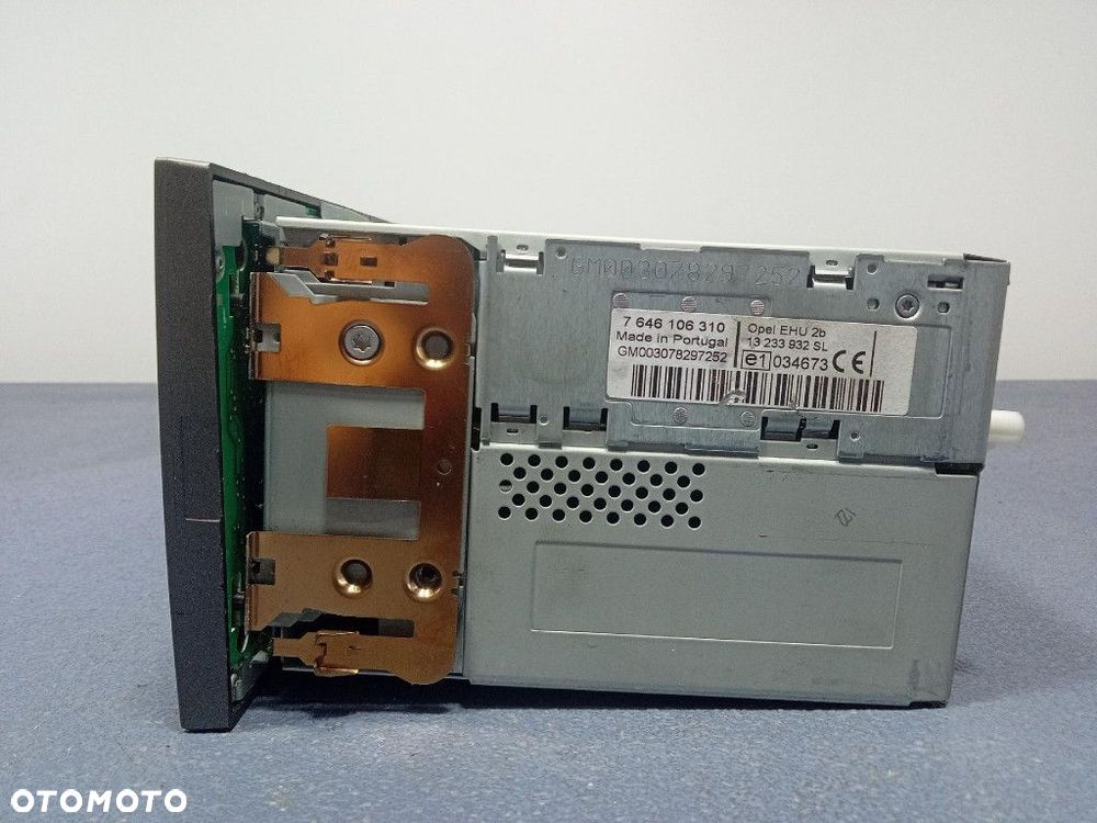 VECTRA C SIGNUM RADIO FABRYCZNE OEM CD30 MP3 EKRAN 13233932 - 3