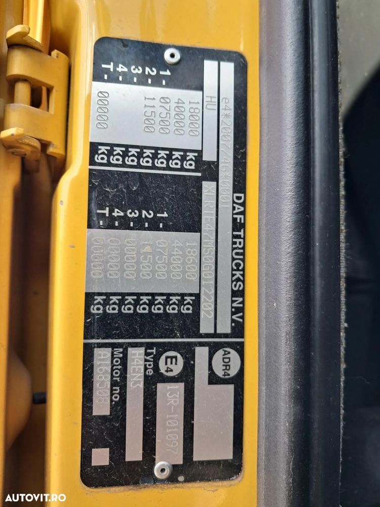 DAF ft xf 105.460 automat euro 5 eev ate cutie viteze defecta - 27