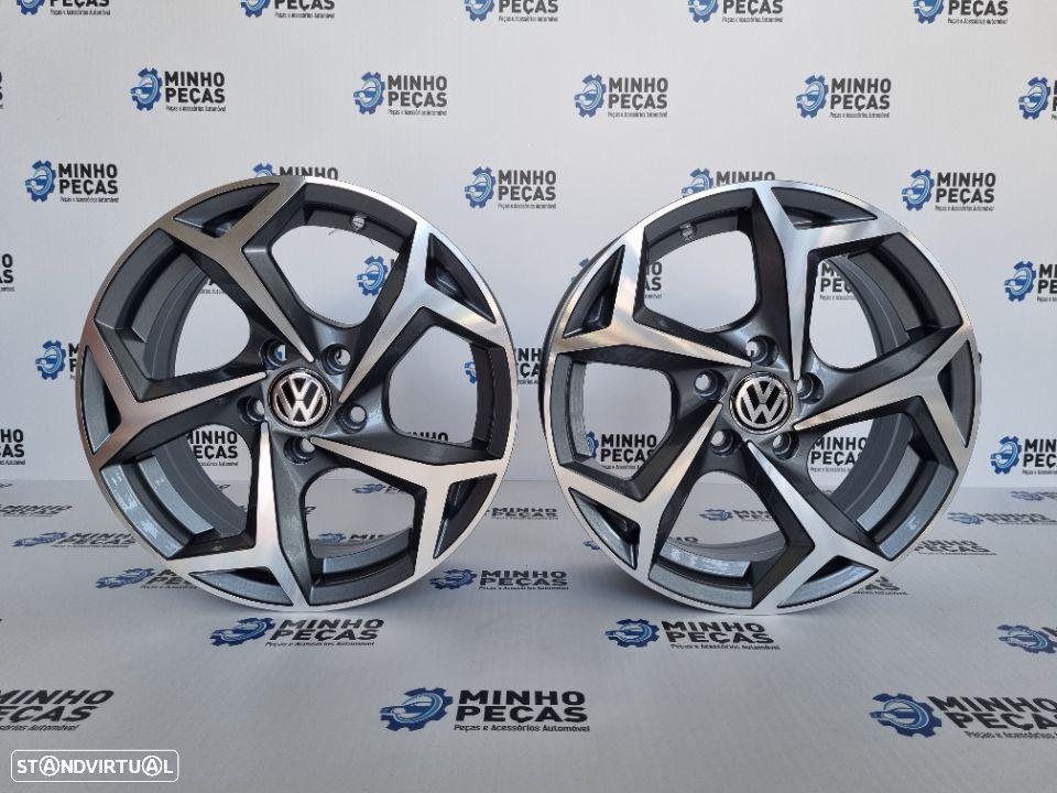 Jantes Vw Polo R-Line em 15 (5x100) GunMetal - 1