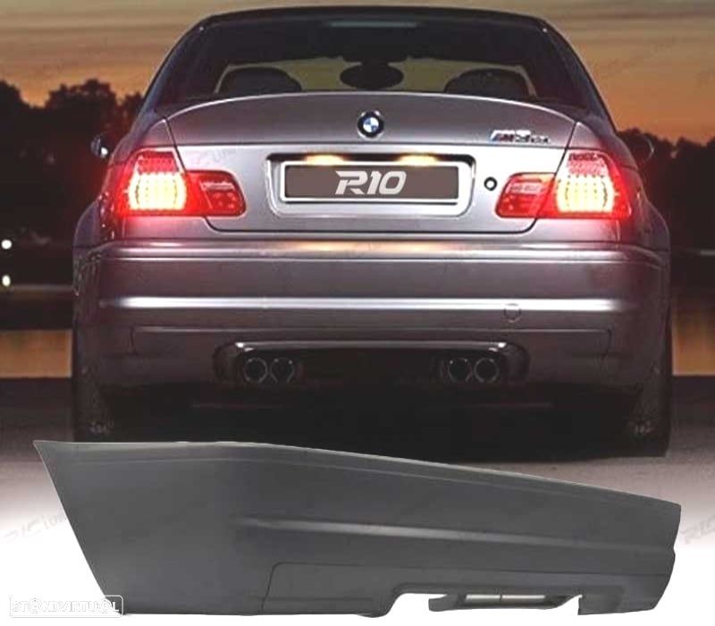 PARÁ-CHOQUES TRASEIRO BMW E46 BERLINA 98-05 LOOK M3 - 1