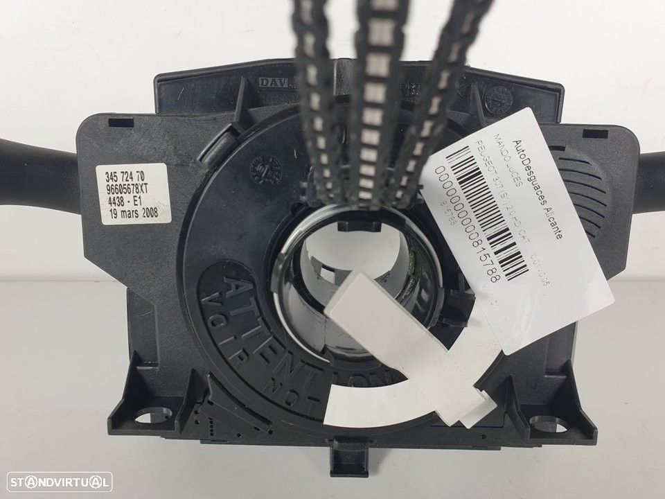 COMANDO LUZES PEUGEOT 307 2002 -96605678XT - 8