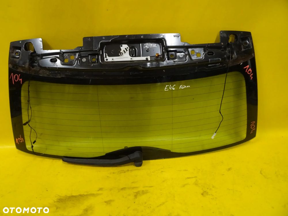 SZYBA KLAPY TYŁ TYLNA BMW E46 KOMBI NR104 - 1