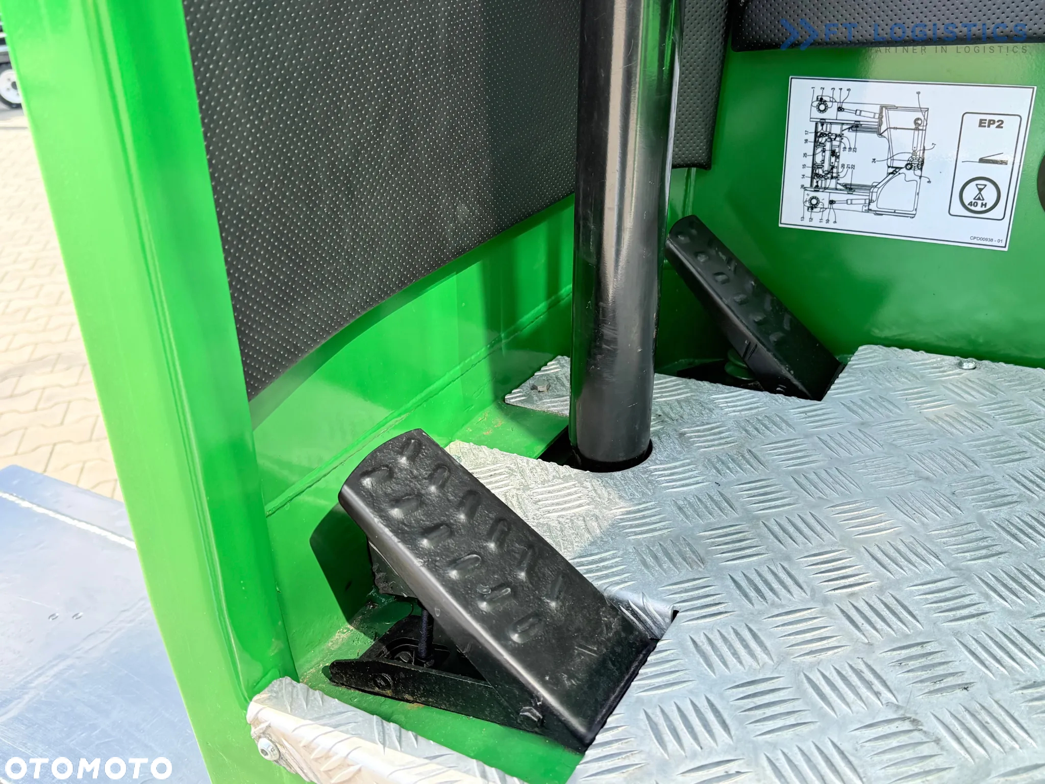 Combilift C3500 / DUPLEX 4100MM / GAS / WYSUWNE WIDŁY / KABINA / OGRZEWANIA + KLIMATYZACJA / JAK NOWY - 10