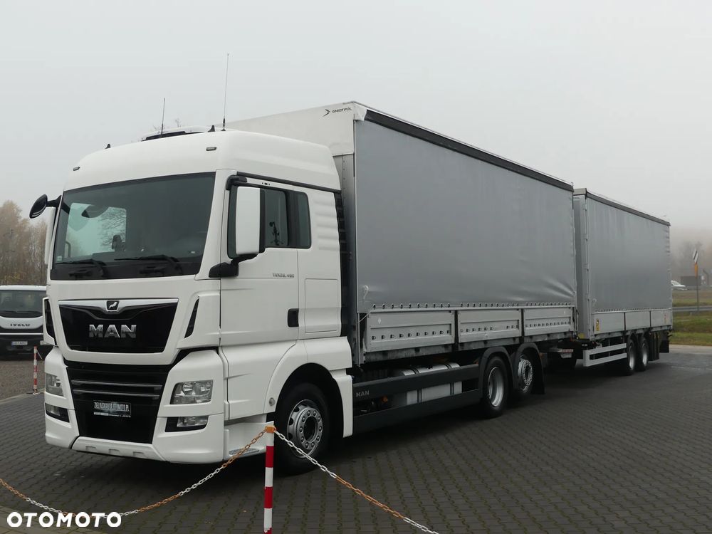 MAN TGX 26.460 / ZESTAW PRZEJAZDOWY / WINDA / KLIMA POSTOJOWA / - 1