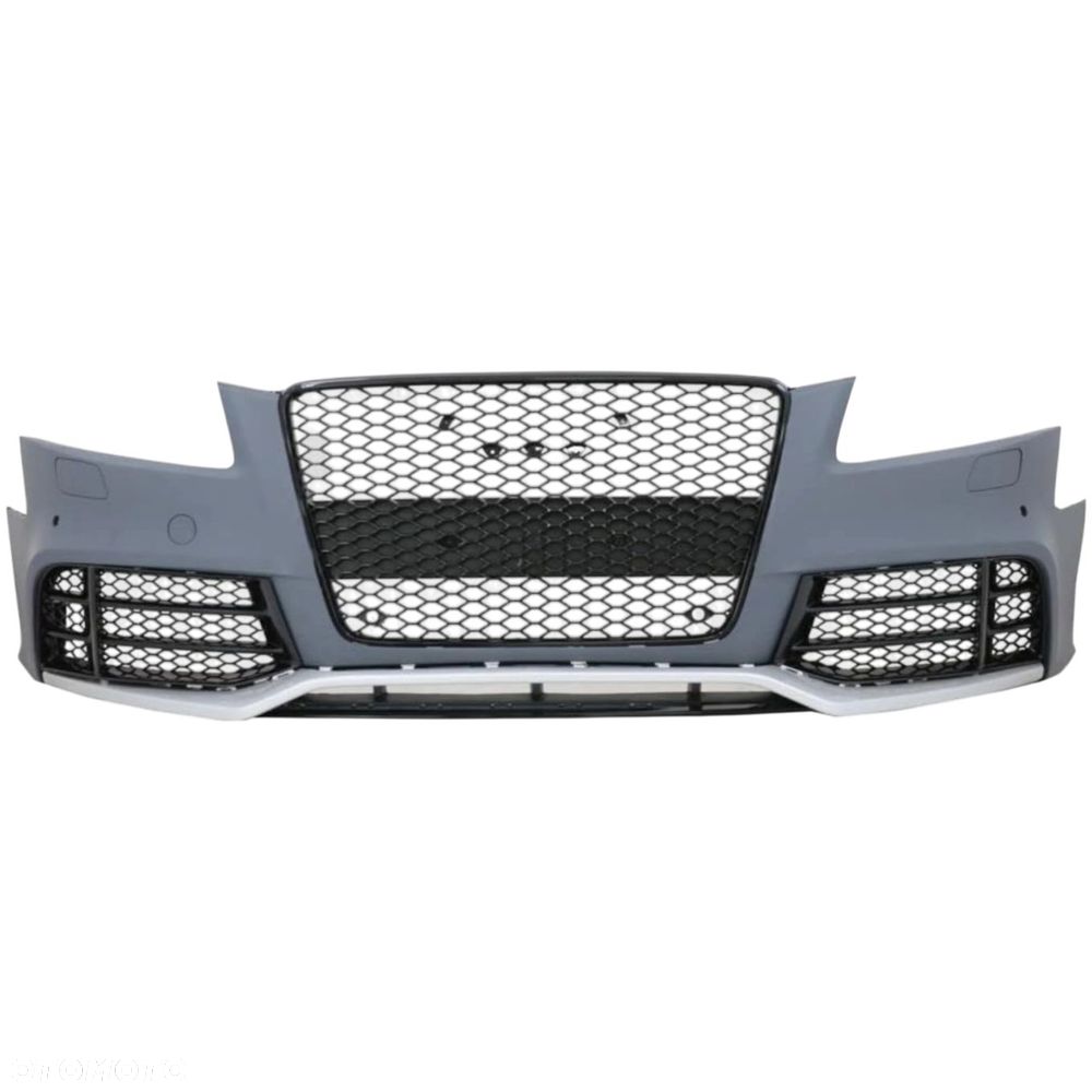 AUDI A5 8T 2008-2011 ZDERZAK KOMPLETNY PRZEDNI ATRAPA GRILL PRZÓD RS LOOK - 4