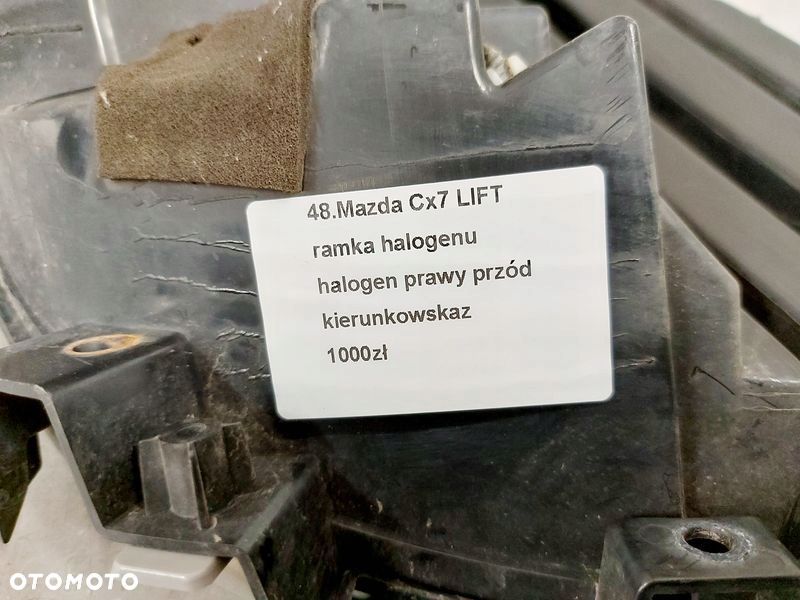 cx-7 halogen ramka halogenu prawy przód kierunkows - 9