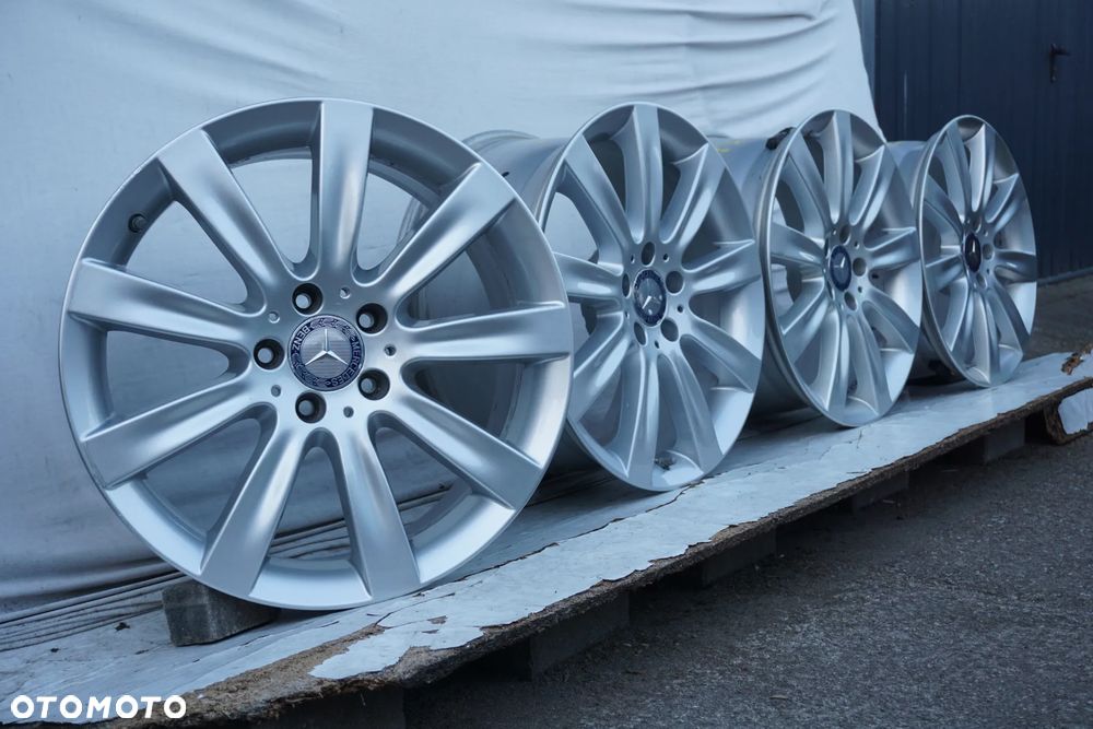 Mercedes W216 5x112 18 8,5J et43 czujniki A2164010102 - 2