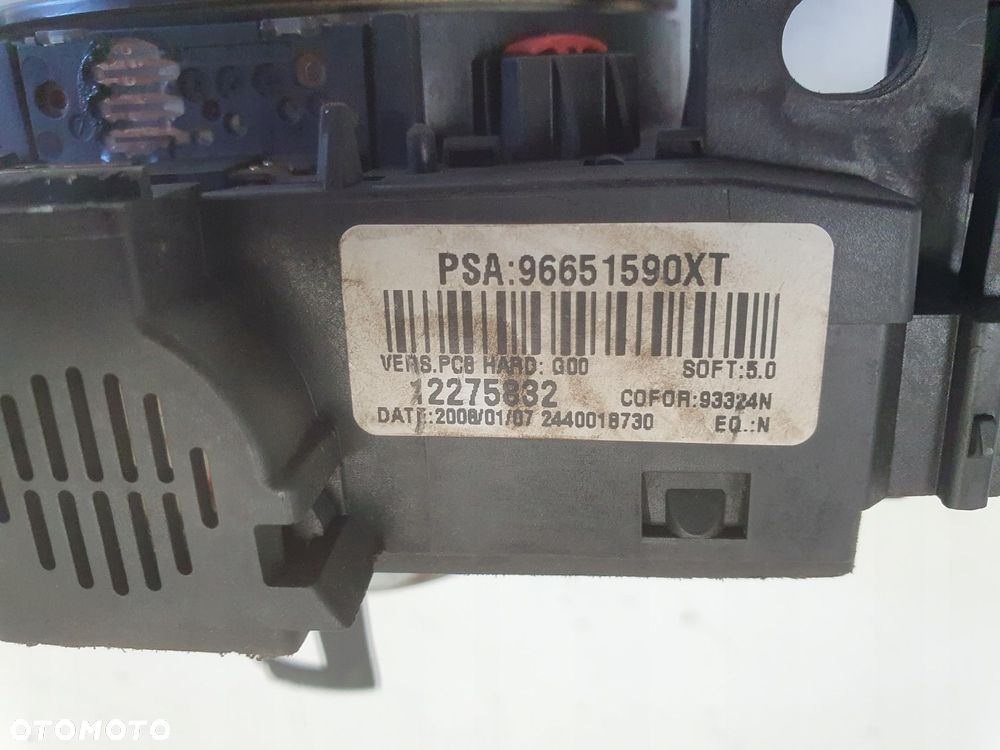 PEUGEOT 307 PRZEŁĄCZNIK ZESPOLONY manetka pająk 96651590XT - 4