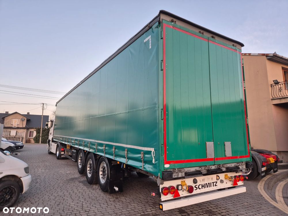 Schmitz Cargobull Standard 2018 2x oś podnoszona podnoszony dach z Niemiec  / OŚ PODNOSZONA / ładne opony / nowa plandeka / od pierwszego właściciela / OKAZJA - 38