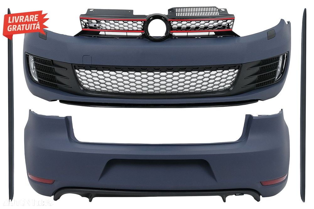 Pachet Complet Exterior VW Golf 6 Hatchback (2008-2013) GTI Design- livrare gratuita - 1