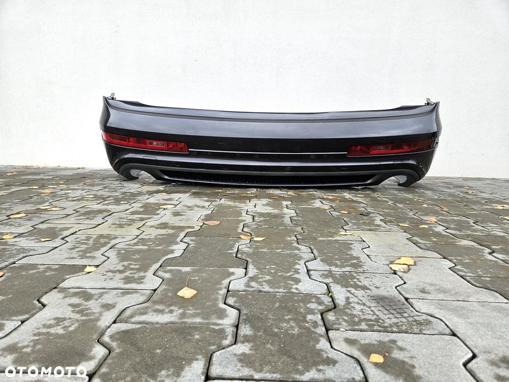 AUDI Q7 4L LIFT 09-15R ZDERZAK TYL TYLNI S-LINE KOMPLETNY LZ7L 4L0807521 AK - 15