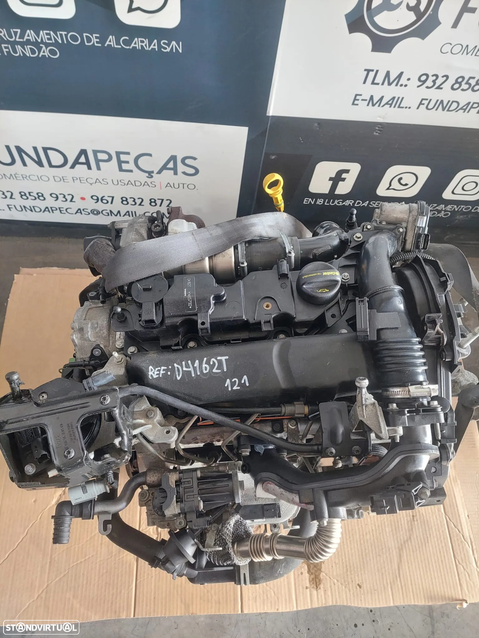 Motor Volvo V50 1.6Hdi 110Cv Ref: D4162T - 5