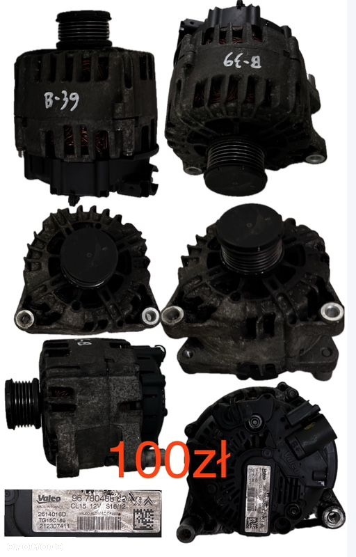 Pompa wtryskowa oleju olejowa kolektor obudowa filtra oleju paliwa rozrusznik alternator Ford Opel Citroen Peugeot 1.6 2.0 TDCi HDi 2007r-> - 8