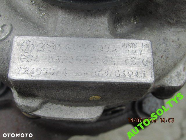 TURBINA TURBOSPRĘŻARKA VW TOURAN 2.0 TDI 136 KM - 5