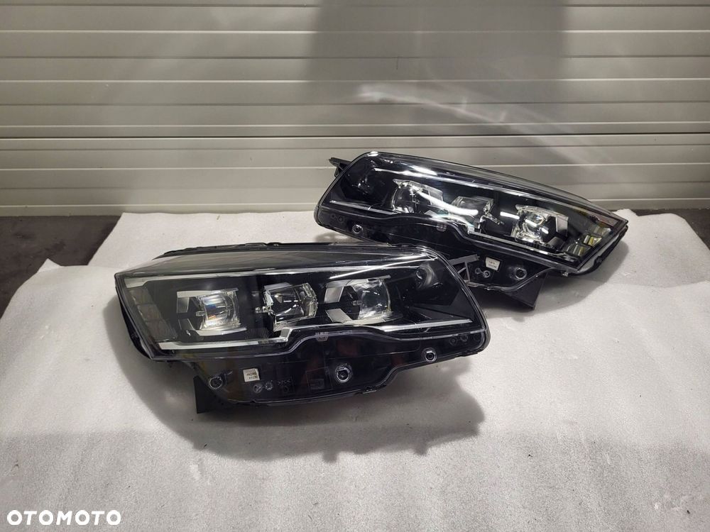 peugeot 508 i lift full led komplet lamp przednich 9807241680 - 1