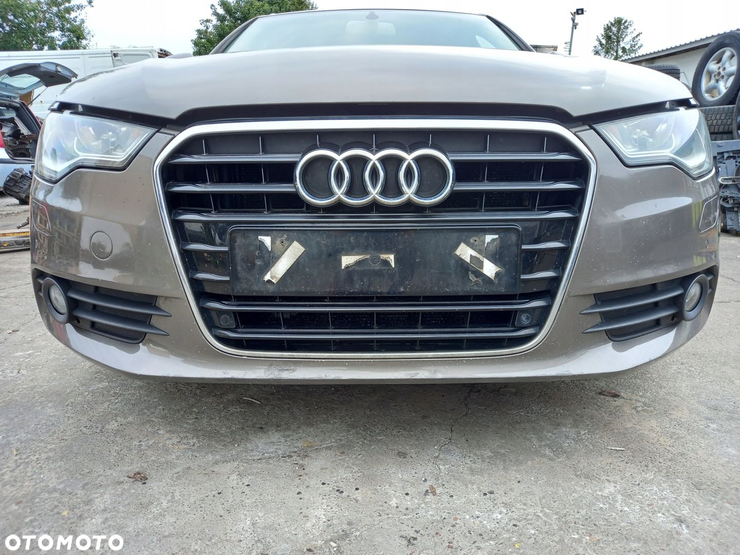 AUDI A6 C7 ZDERZAK PRZÓD PRZEDNI LY1P - 2