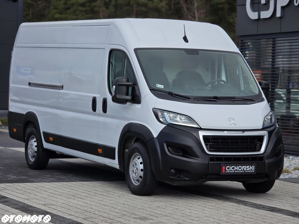 Peugeot Boxer L4H2 Extra Long 2.2 Diesel 165 Koni BEZWYPADKOWY z Polskiego Salonu I Model 2023 rok IPierwszy i Jedyny Właściciel I SERWISOWANY I Wyjątkowo Atrakcyjny Egzemplarz I - 39