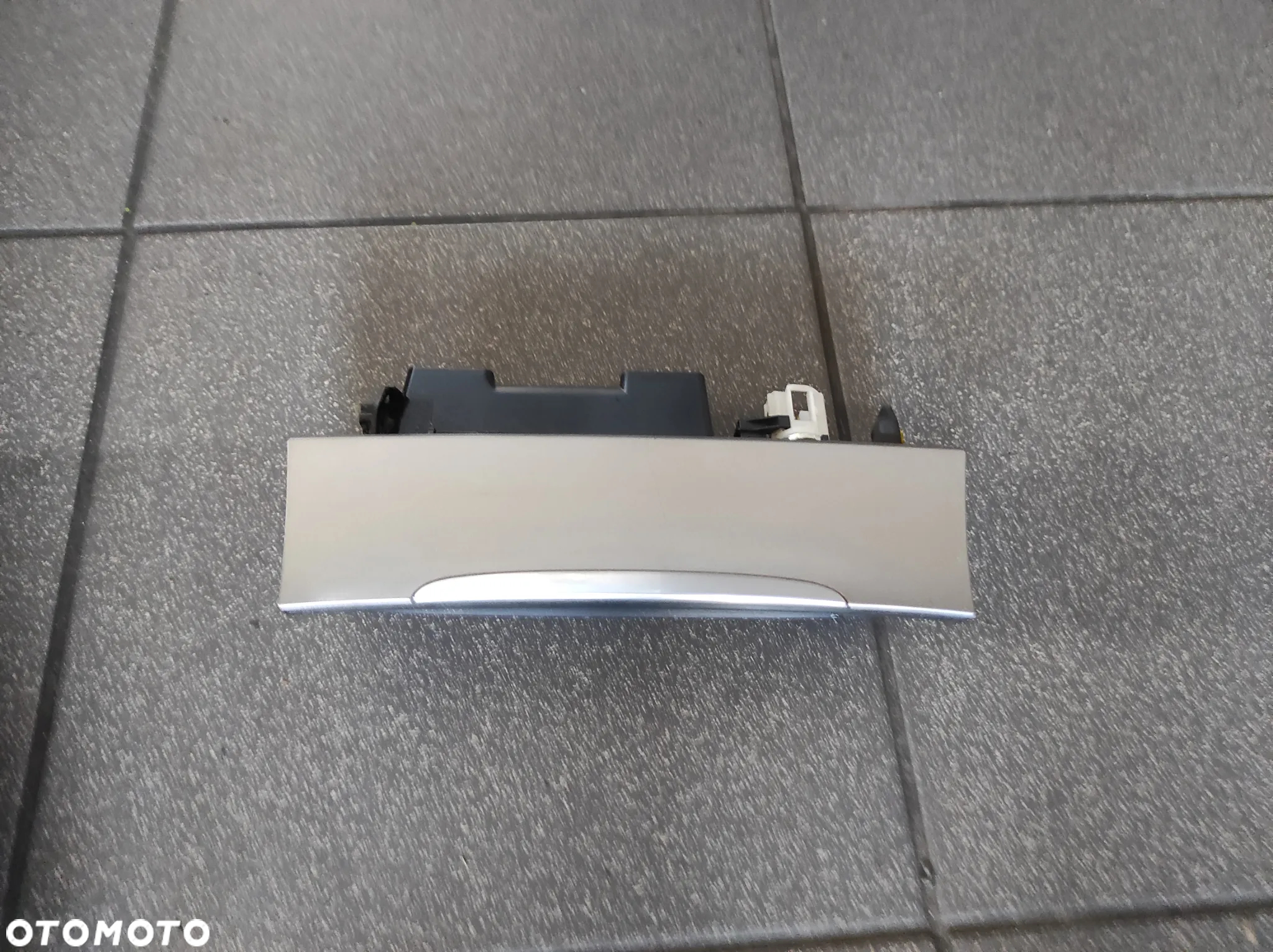VW PASSAT CC B6 LIFT B7 DEKORY TUNELU ŚRODKOWEGO CLIMATRONIC RAMKA POPIELNICZKA KOMPLET SREBRNE WYSYŁKA !!!! - 2