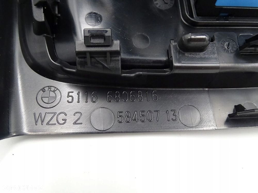 PANEL KLINATYZACJI KRATKA NAWIEWU TYŁ OSŁONA TUNELU USB BMW 3 G20 G21 - 6
