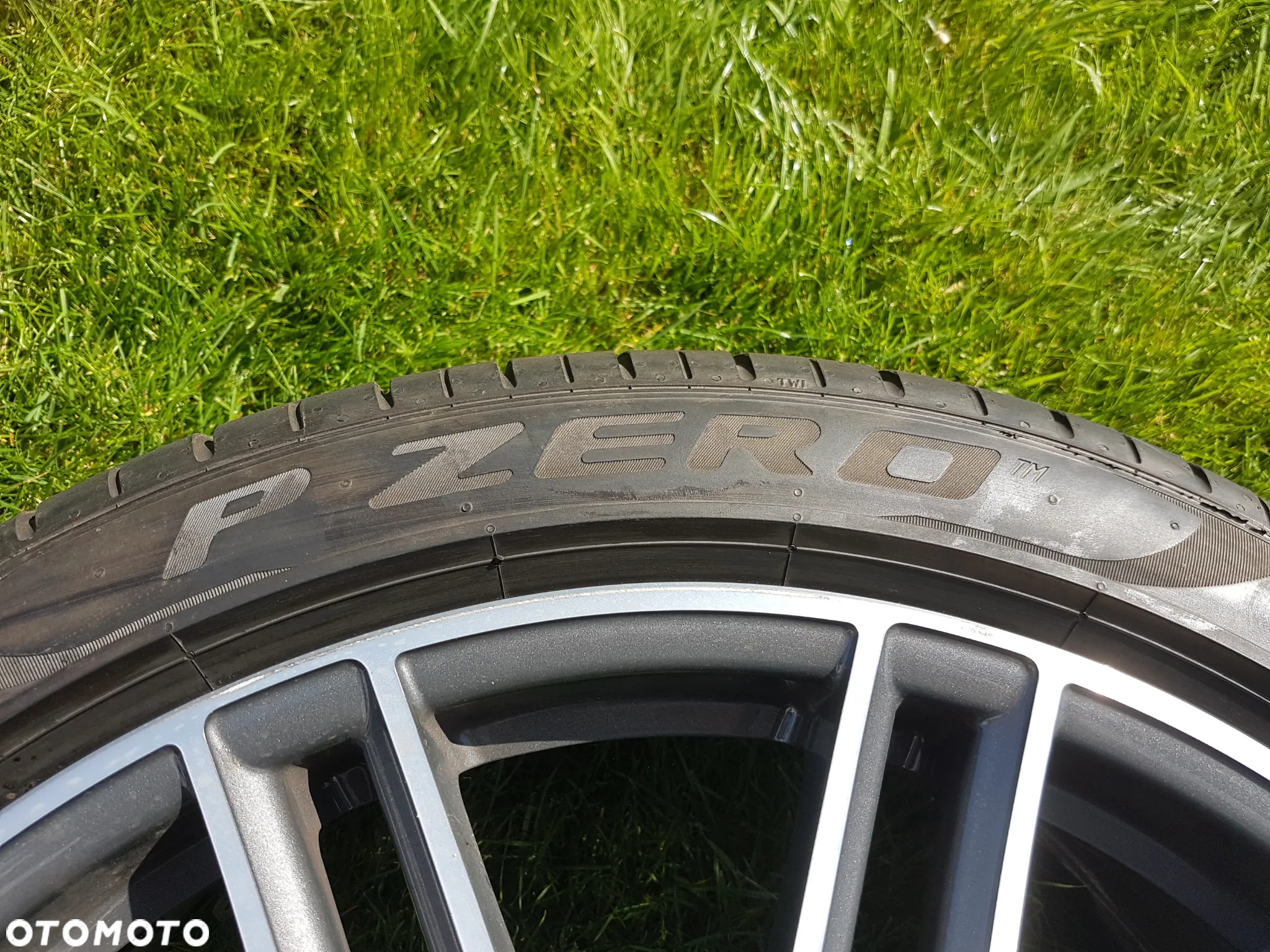 PORSCHE PANAMERA MACAN FELGA ALUMINIOWA 21" 9.5JX21 ET71 OPONA 275/35 R21 PIRELLI P ZERO - 6