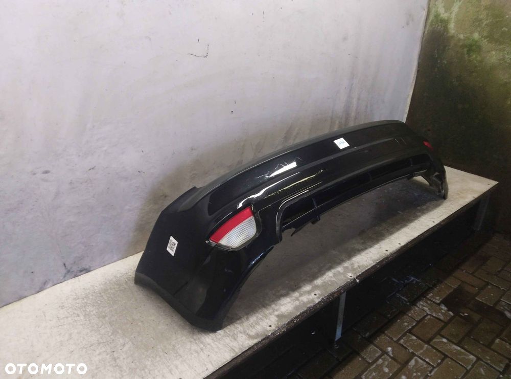 ^ ZDERZAK TYŁ TYLNY FORD FOCUS MK.2 2 II F3 CZARNY HB ST RS DOKŁADKA ! - 5