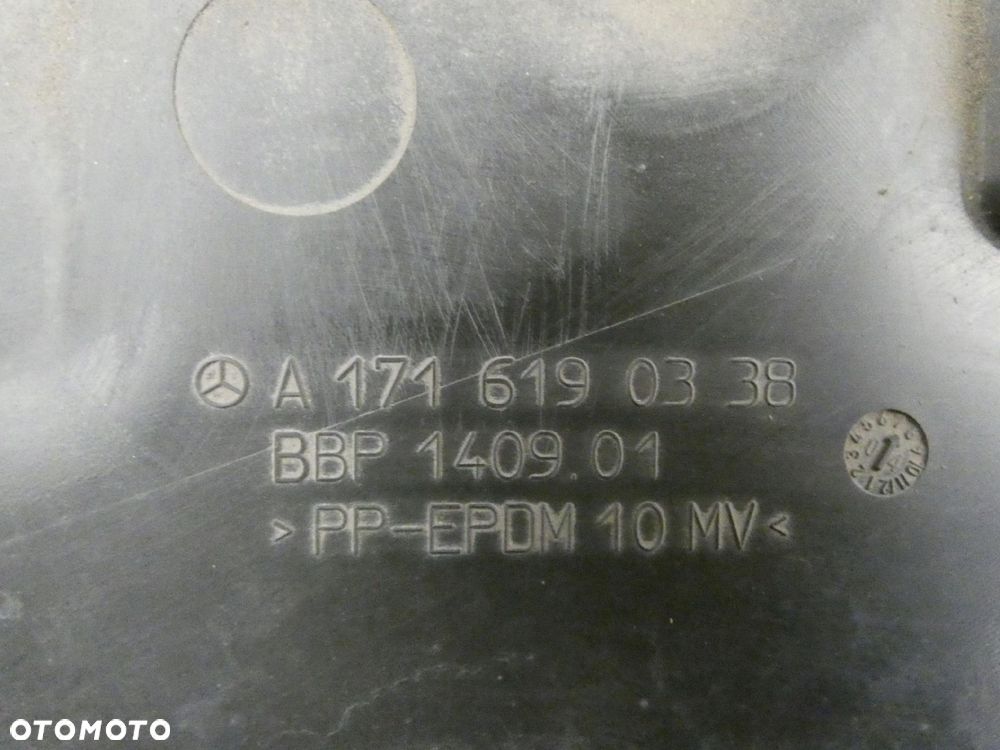 MERCEDES SLK W171 R171 OSŁONA PODOWZIA PŁYTA TYŁ - 2