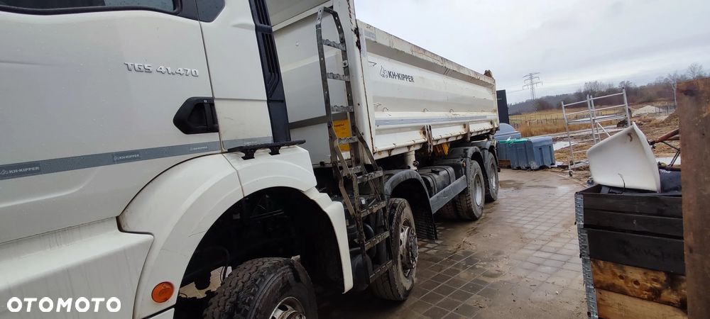 MAN TGS 41.470 8X8 Wywrotka cesja leasingu - 7