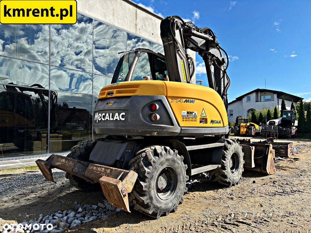 Mecalac 714 MW KOPARKA KOŁOWA 2012R. | CAT LIEBHERR 313 315 312 JCB JS 145 - 16
