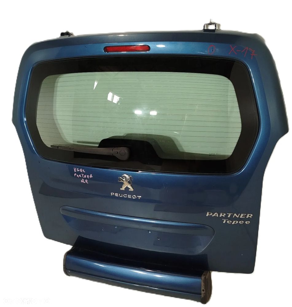 KLAPA BAGAŻNIKA TYLNA PEUGEOT PARTNER III 08-12 KGQC - 3