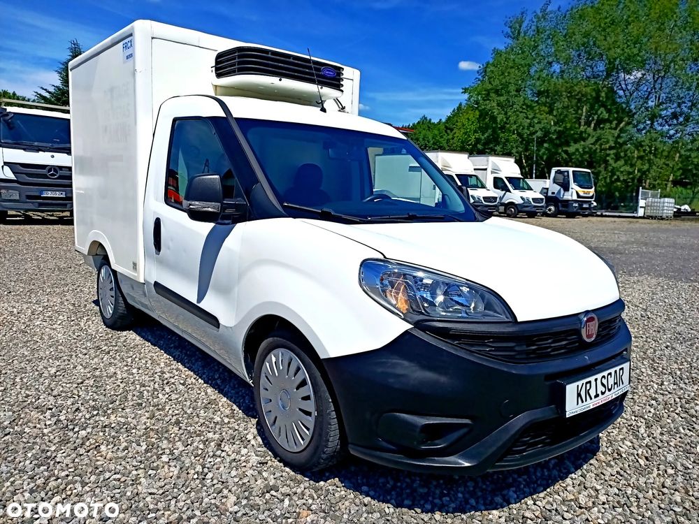 Fiat Doblo Chłodnia 95 KM 2 zasilania chłodni Niski Przebieg - 3