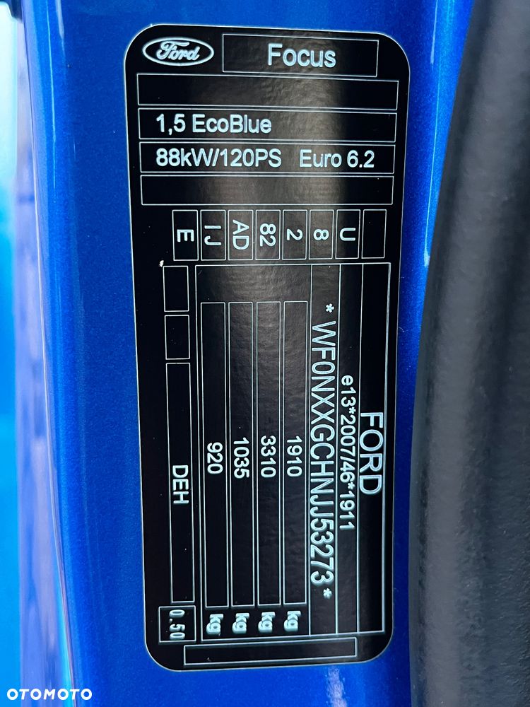Ford Focus 1.5 EcoBlue Start-Stopp-System ST-LINE - 34