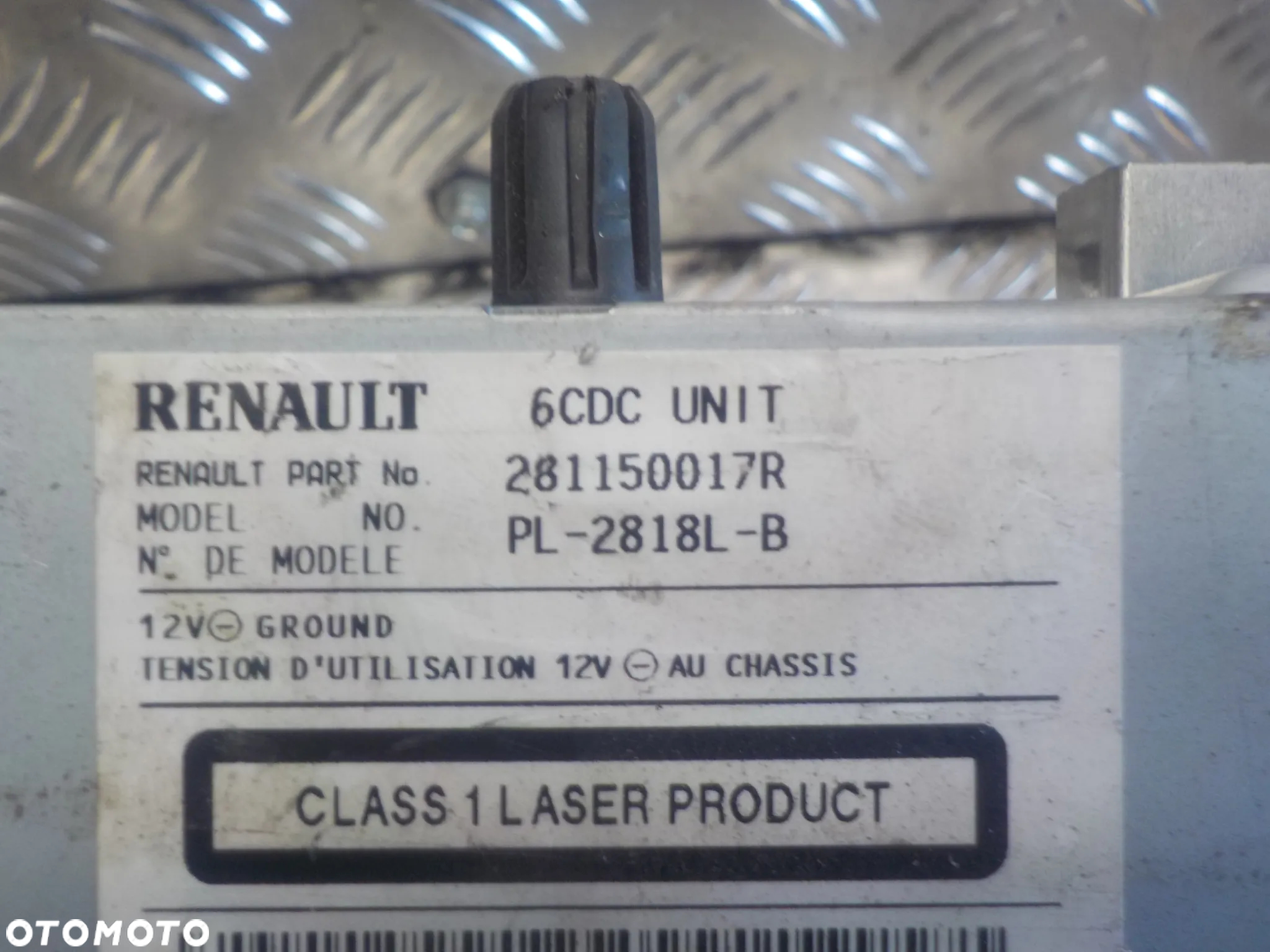 RENAULT LAGUNA III RADIO FABRYCZNE 281150017R - 3