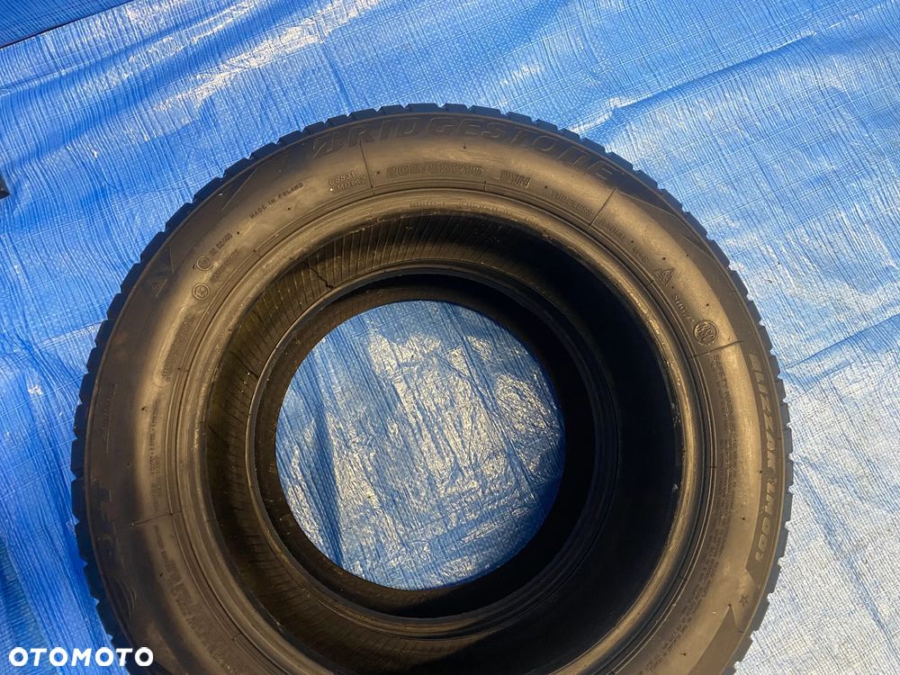 1X OPONY 16 OPONA ZIMA ZIMOWE 205/55R16 91H BRIDGESTONE BLIZZAK LM001   6,4mm - 9