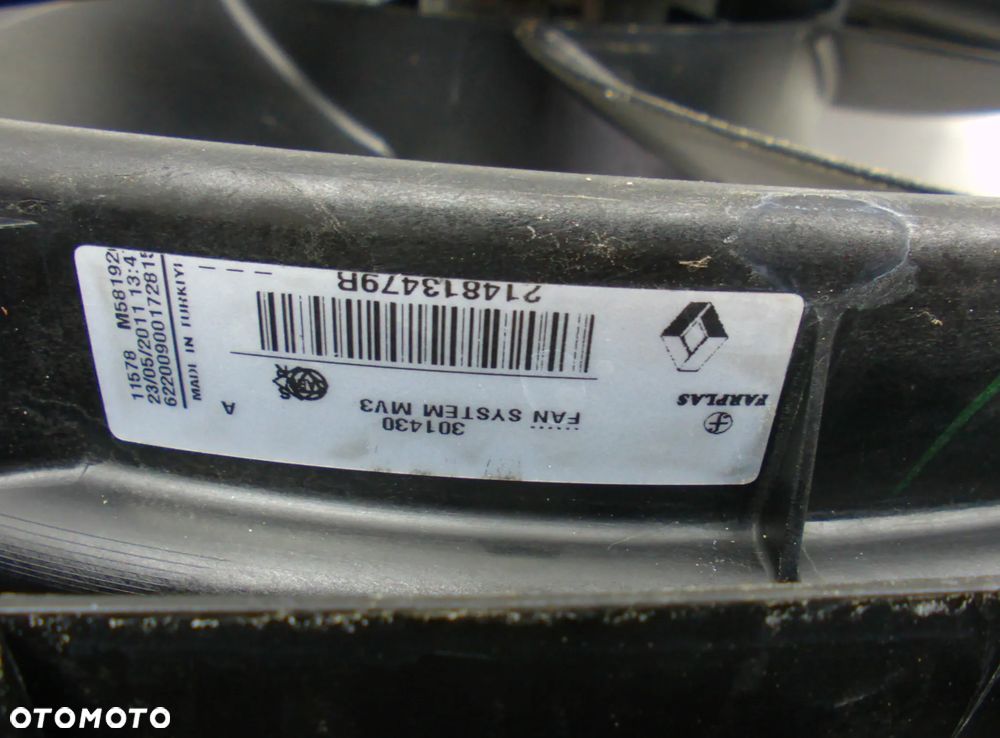 Renault Espace Ze Elektryk Wentylator Pas przedni - 4