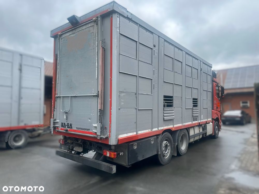 Mercedes-Benz Actros 2545 Kaba 3-Piętrowy | Transport Zwierząt | Euro 6 | Retarder | 285 tys. km - 7