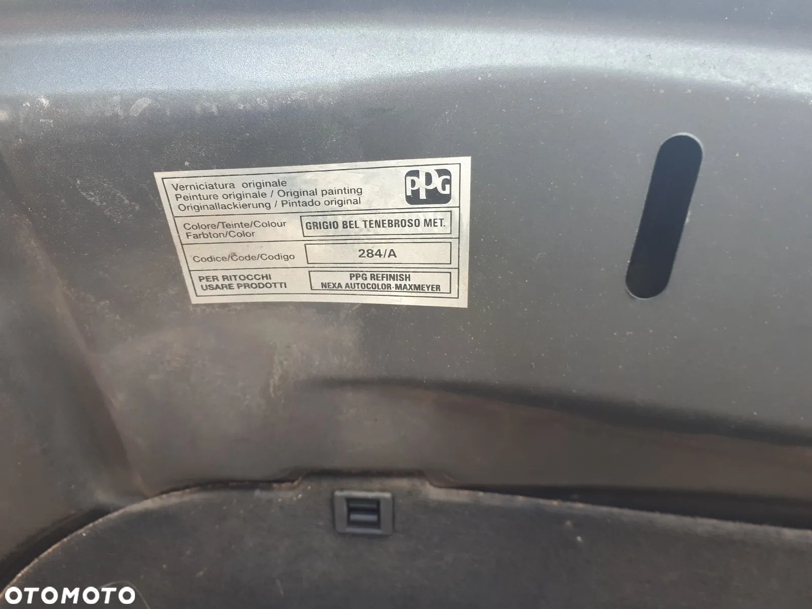 FIAT BRAVO II 07-10 1.9 D KOD KOLORU 284/A MASKA - 20