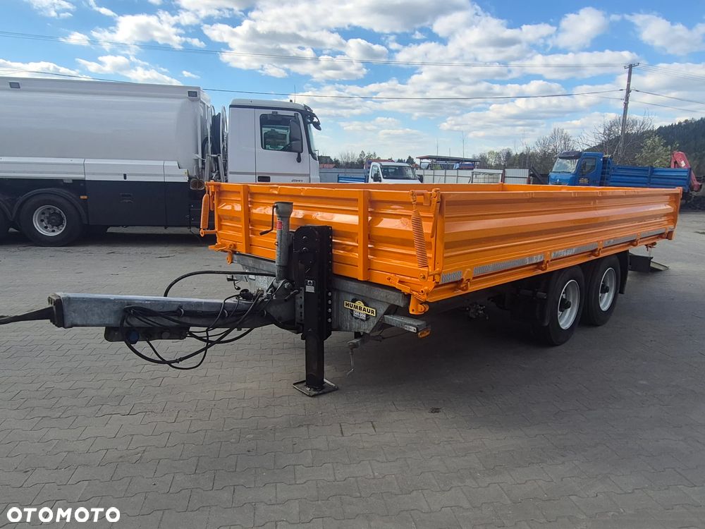 Humbaur PRZYCZEPA WYWROTKA LAWETA TANDEM / HUMBAUR HTK 115024 - 5