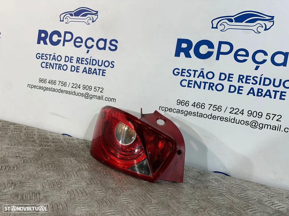 .Conjunto Farolins Led Tras Traseiro Direito Esquerdo Seat Ibiza 6J 5 Portas 6J4945111B 6J4945112B 2008 - 2017 - 12