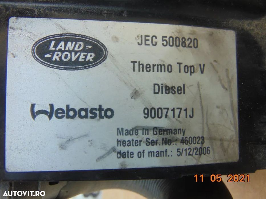 Webasto Land Rover Discovery 3 Range Rover Sport webasto dezmembrez - 6
