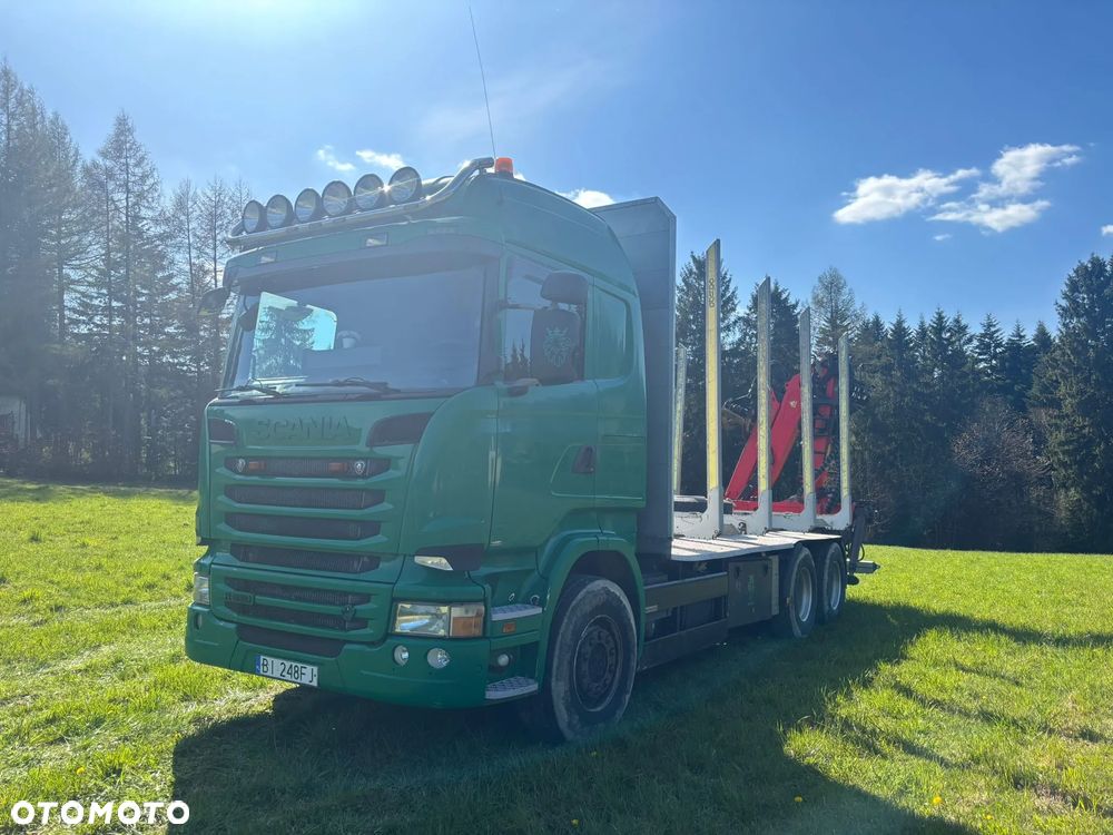 Scania Scania R520 V8 6X4 EURO 6 Resor Resor Dzwig Epsilon Do drewna Lasu dłużycy kłody Palfinger - 8