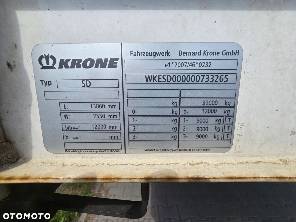 Krone SD Mega / Coil Mulda - 12