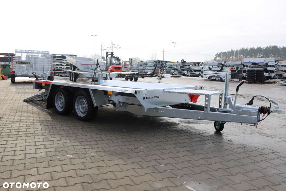 TEMARED /MARTZ  BUILDER 3 3015/2 S 2,7T Koła 195R13C , 300x150cm DMC 2700kg Z TRAPEM WJAZDOWYM - 18