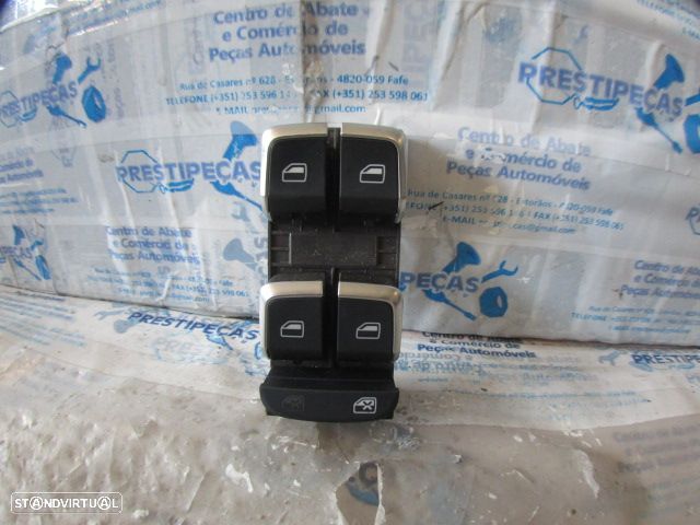 Interruptor 8U0959851 AUDI A1 SPORTBACK 8X FASE 2  2017 1.6TDI 115CV 5P PRETO VIDROS FE - 1