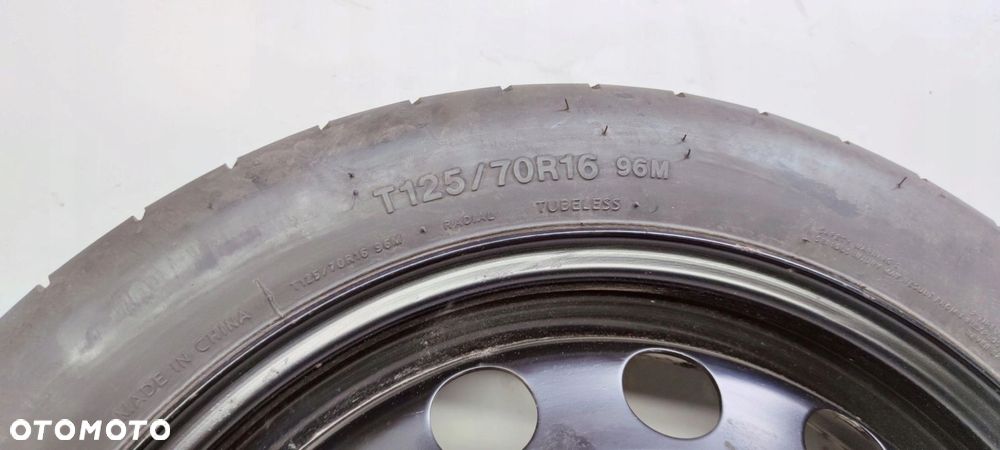 KOŁO DOJAZDOWE AUDI A3 8P VW SEAT 1K0601027S R16 - 4