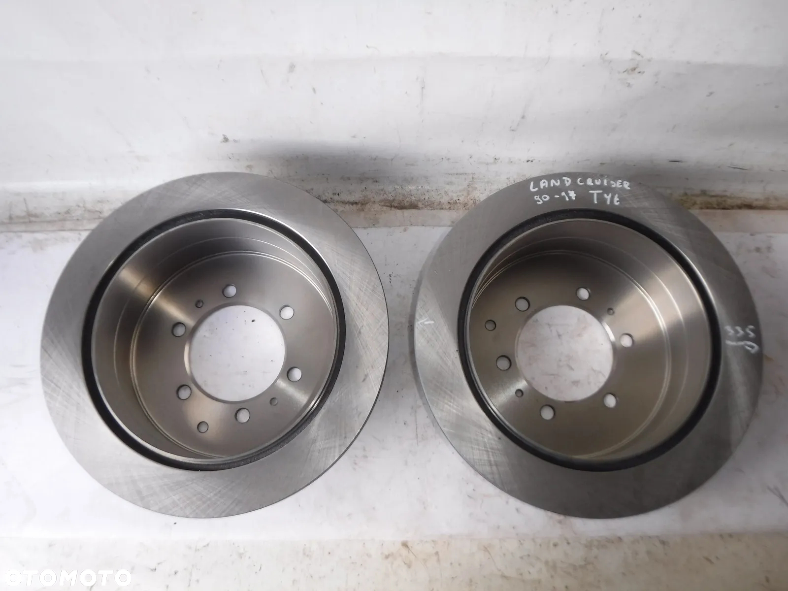 toyota land cruiser 80 j8 tarcze hamulcowe tył tylne nowe  adt34389 - 6