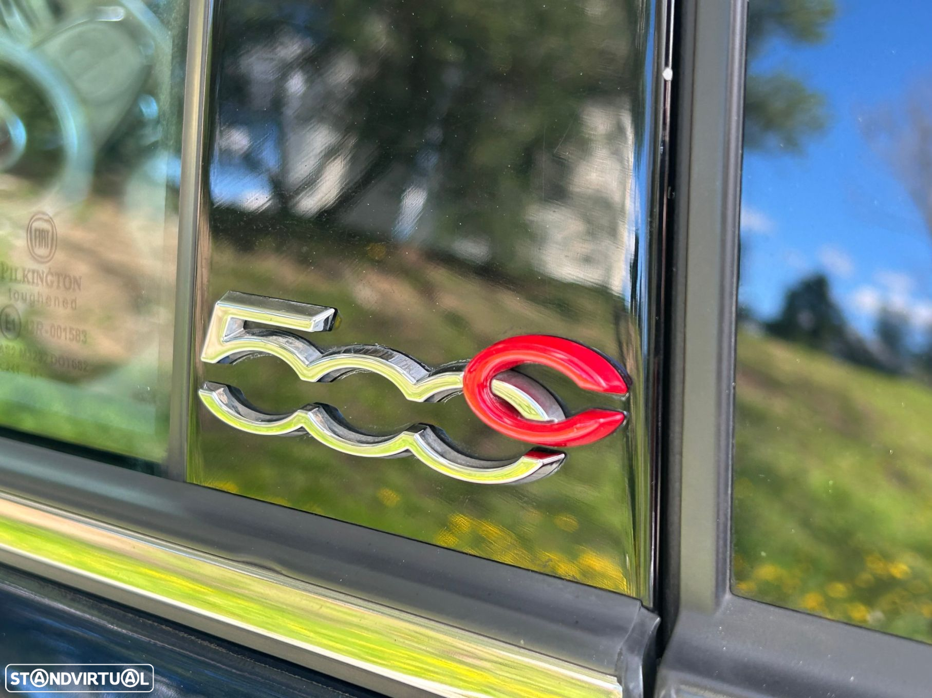Fiat 500C 1.2 Lounge Dualogic - 9
