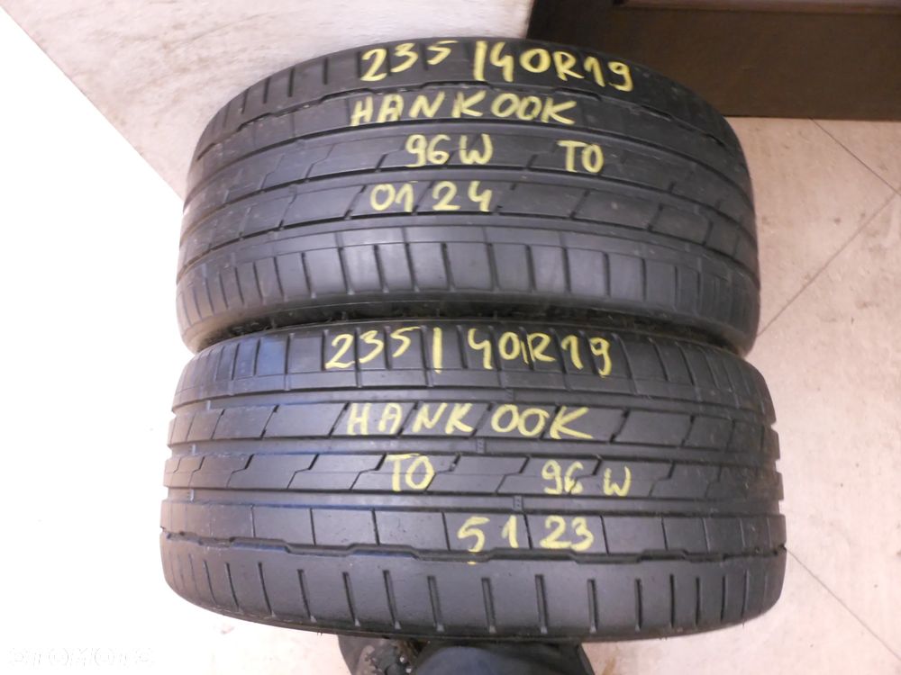 Opony 235/40r19 hankook ion evo EV TO SOUNDABSORBER 6,3mm lato - 1