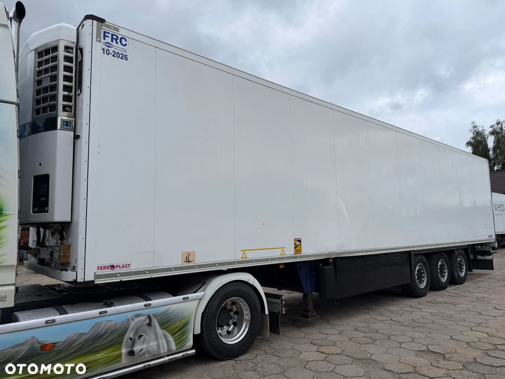Schmitz Cargobull THERMO KING SL-200e / HAKÓWKA / 4 ZAMKI / PIERWSZA OŚ PODNSZONA / KOSZ PALETOWY / DIESEL+ELEKTRYK / DRUKARKA / 2015 ROK !! - 6