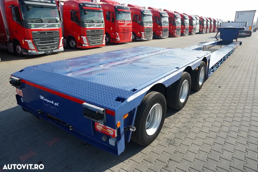 Nooteboom TIEFBET DETACHABIL / ȘASIU JOS / EXTENSIBIL / AXE DE DIRECȚIE / 22,5 m / SAF / SUPORT / - 13